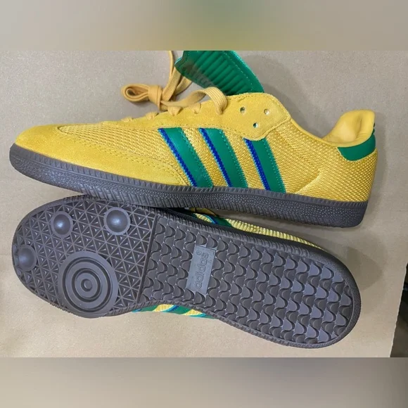 Adidas Originals Samba LT “Preloved Yellow/Green” Unisex Sneakers - Picture 4 of 11